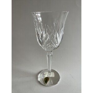 NWT Waterford Crystal Leana Wine Glass 7.5" Goblet Ireland New With Tags